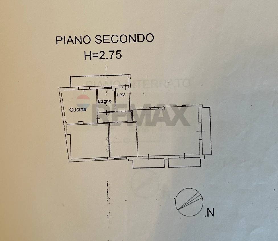 Pianta 2D - Appartamento Via della Chiesa
 
31, Fiumefreddo di Sicilia - planimetria 1