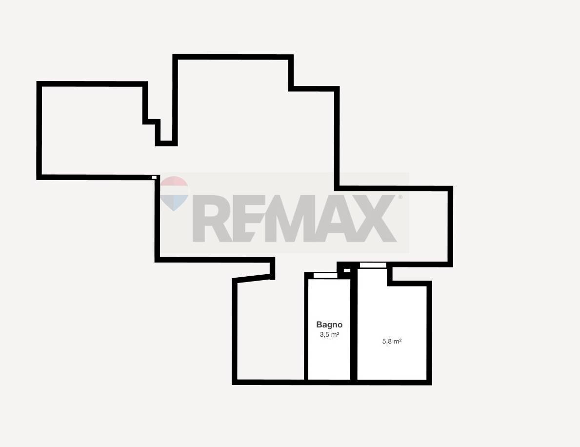 Pianta 2D - Casa semi indipendente Via Maiori
 
58, Fiumicino - planimetria 1