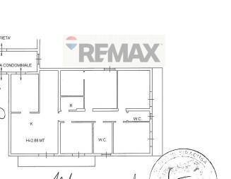 Pianta 2D - Appartamento Via Raffadali
 
6, Siracusa - planimetria 1