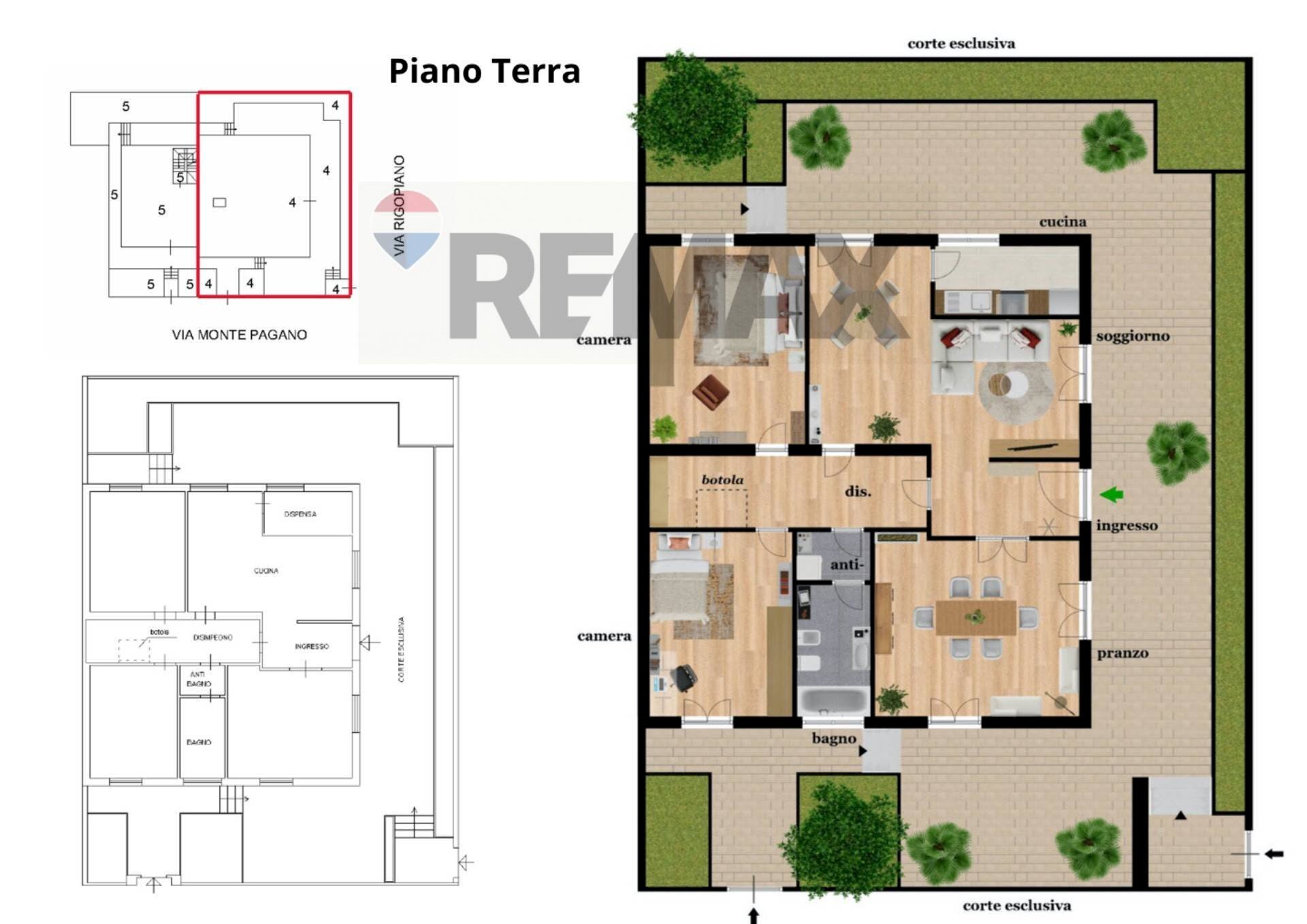 Pianta 2D - Villa Via Rigopiano
 
157, Pescara - planimetria 1