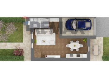 Pianta 3D - Villa a Schiera via caduti di Nassirya, Casalpusterlengo - foto 7