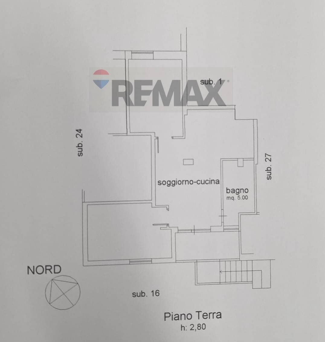Pianta 2D - Three-room apartment Via Appia
 
1220, Minturno - photo 1
