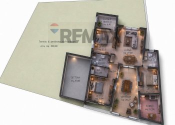 Pianta 3D - Rustico Via Orazio Giorgio Pluchino, Modica - foto 42