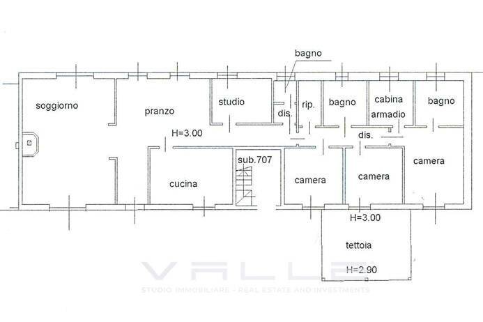 Planimetria - Villa via XXV Aprile, Dalmine - floor plans 1