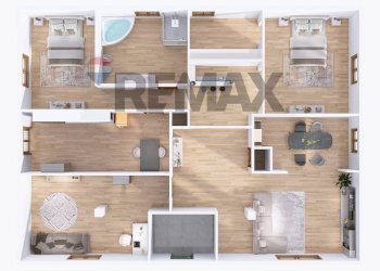 Pianta 3D - Villa Reggio nell'Emilia - foto 39