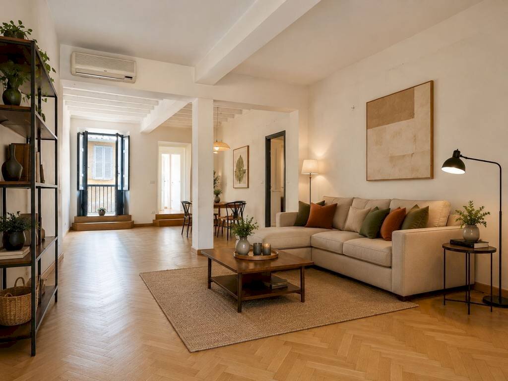 Salone - Quadrilocale via Giulia, 183, Roma (zona Centro Storico) - foto 1