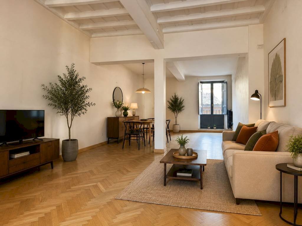 Salone - Quadrilocale via Giulia, 183, Roma (zona Centro Storico) - foto 2