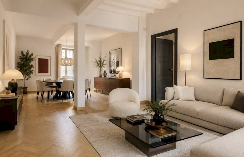 Salone - Quadrilocale via Giulia, 183, Roma (zona Centro Storico) - foto 1