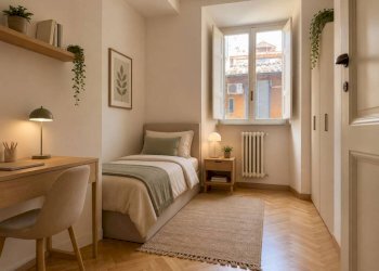 Camera da letto - Four-room apartment via Giulia, 183, Roma (neighborhood Centro Storico) - photo 8
