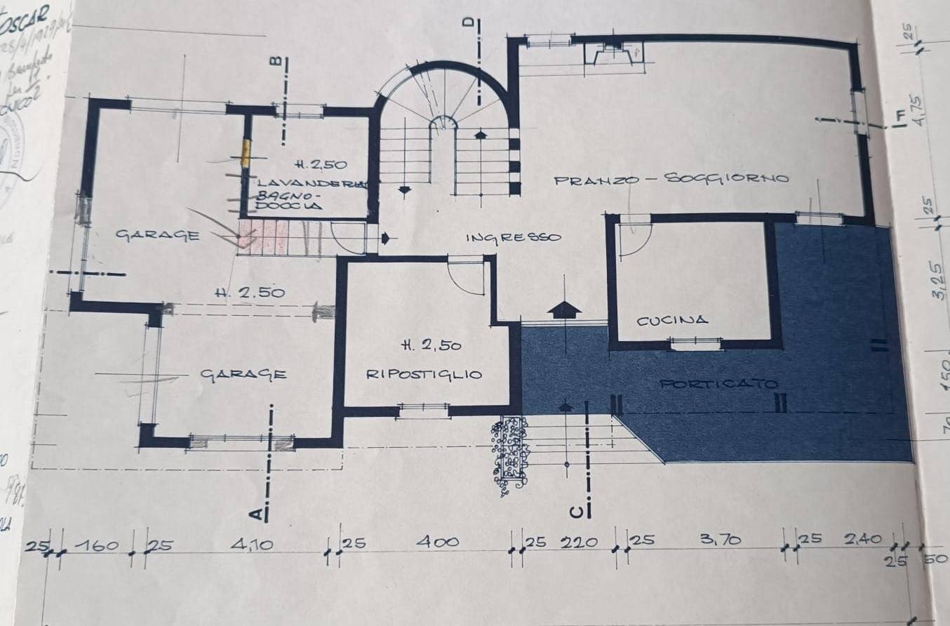 Villa Nonantola - floor plans 1