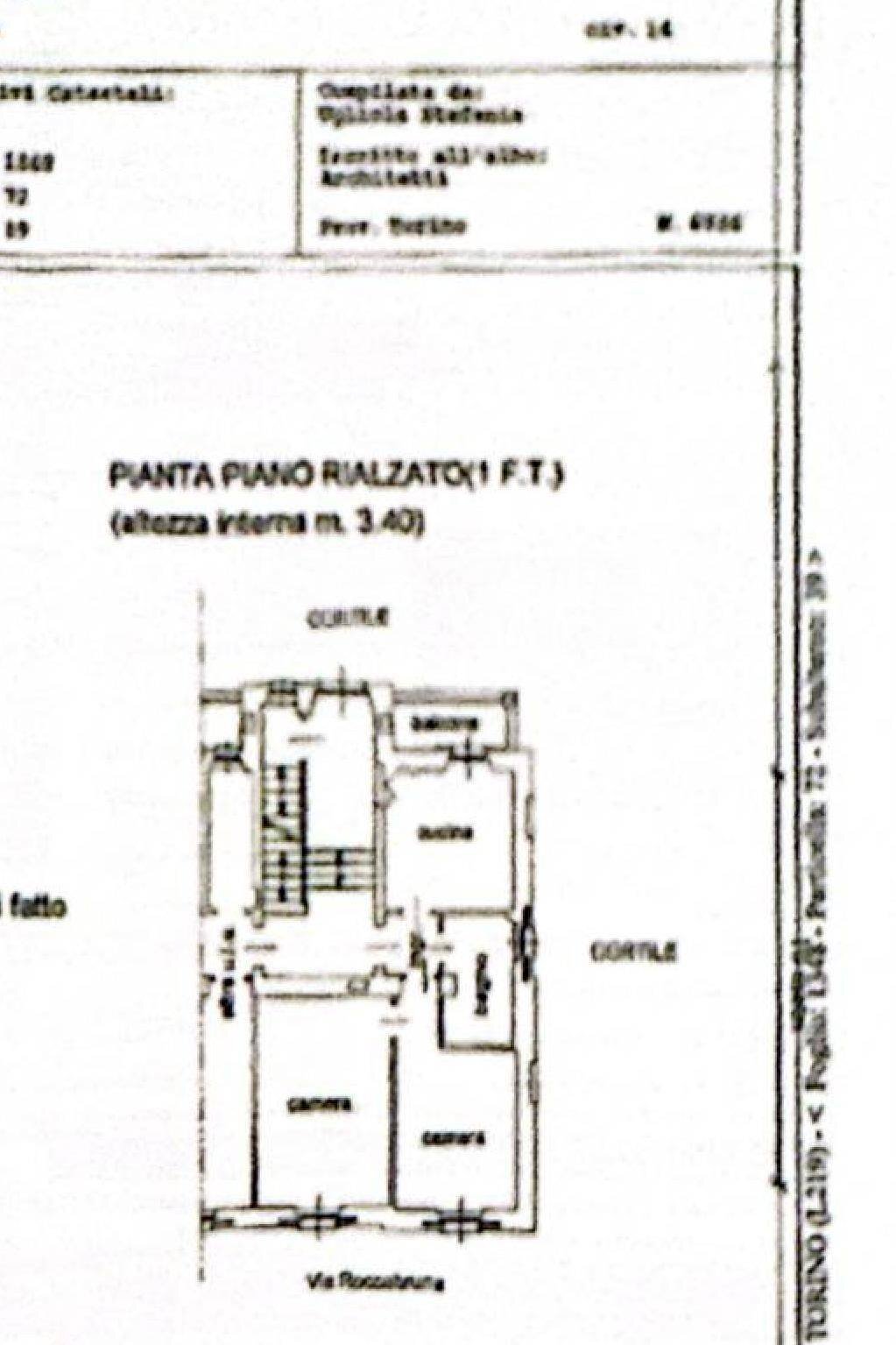 Foto 27 - Trilocale Via Arquata
 
14/3, Torino - planimetria 1