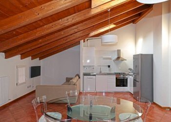 Cucina - Attic via Capo di Lucca, Bologna (neighborhood Irnerio) - photo 8