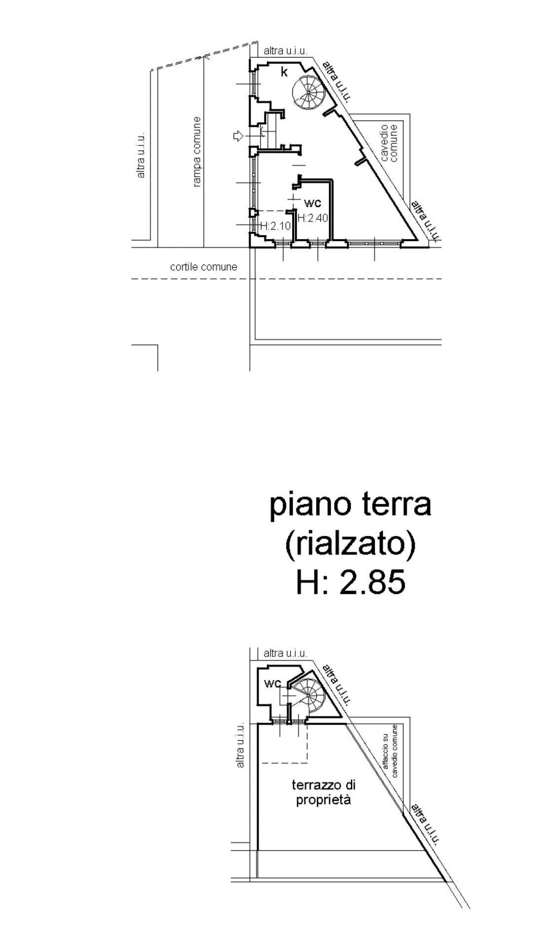 Foto 20 - Two-room apartment Via Carlo Botta
 
19, Milano - floor plans 1