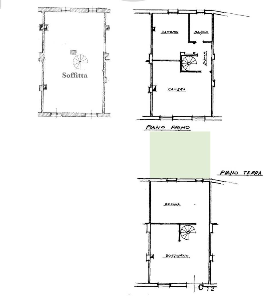 Villa via Bruno Tosarelli, Castenaso - planimetria 1