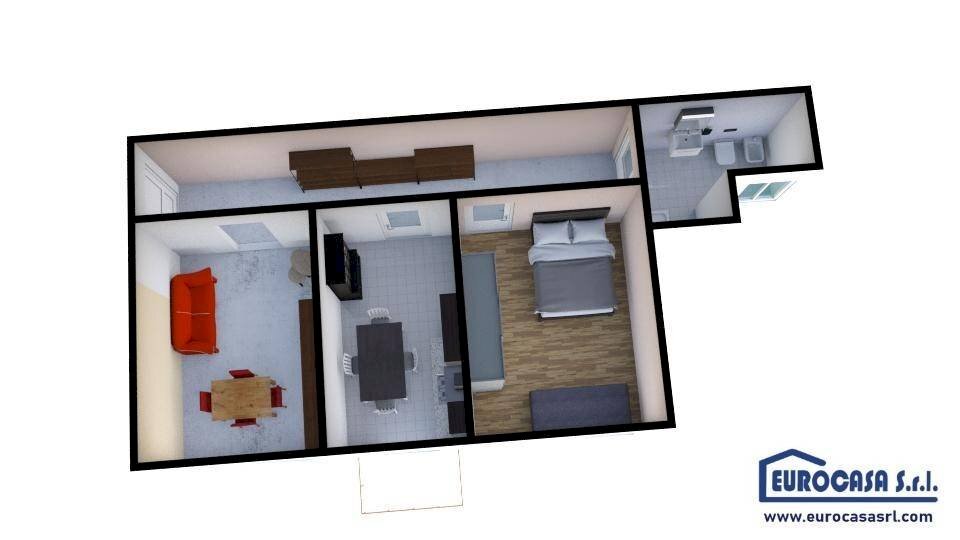 Planimetria - Two-room apartment galleria Campello, 12, Sondrio - photo 2