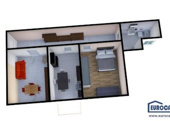 Planimetria - Two-room apartment galleria Campello, 12, Sondrio - photo 2