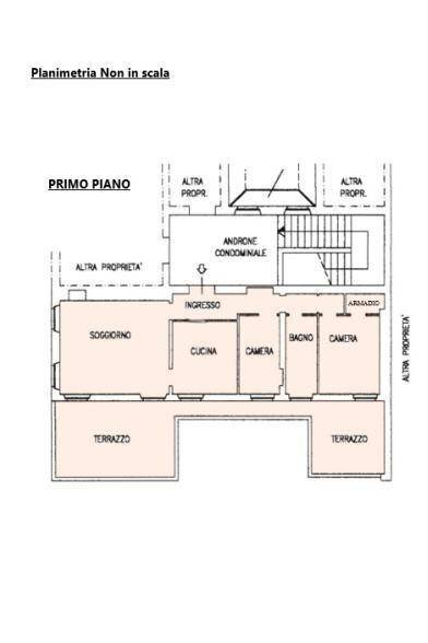 Appartamento via Goffredo Mameli, Casale Monferrato - planimetria 1