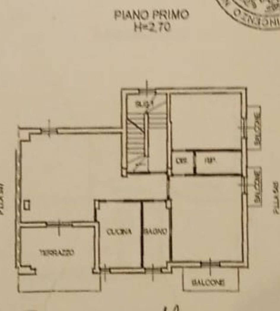 Three-room apartment via Pozzo Donato, 29, Trecchina - floor plans 1