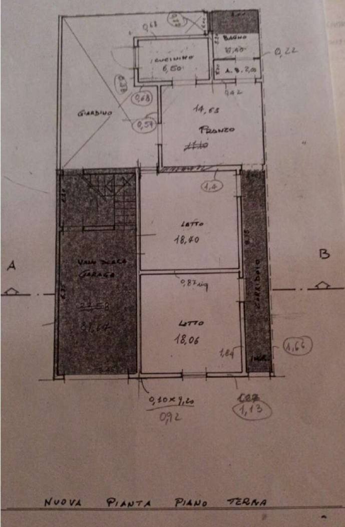 Villa via Belvedere, 13, Sannicola - floor plans 1