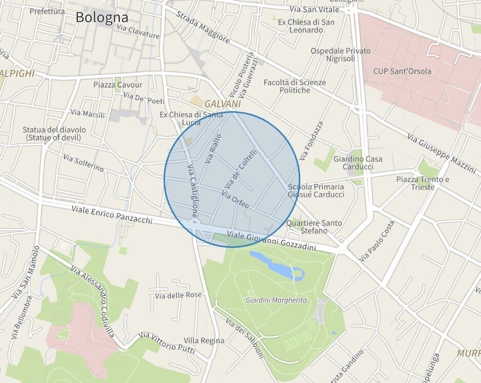 MAPPA - Quadrilocale Bologna (zona Centro Storico) - foto 2