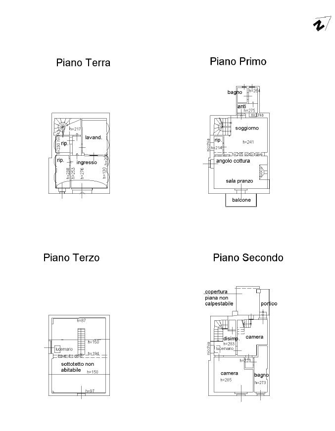 Screenshot 2026-05-25 122452 - Townhouse Località Casalicolo 10, Gavardo - floor plans 1