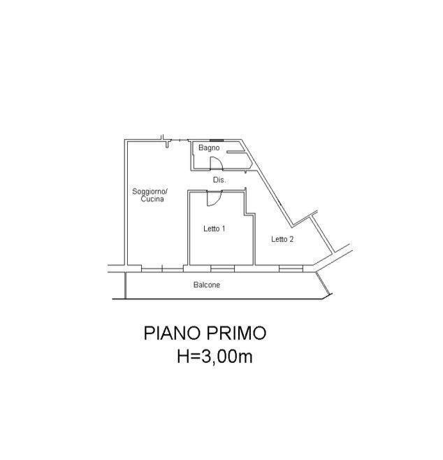 PLANIMETRIA TORTORETO - Three-room apartment VIA TASSENARA  SNC, Tortoreto - floor plans 1