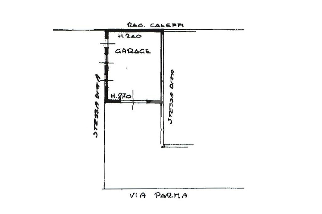 Casa indipendente Via Martin L. King, Poviglio - planimetria 1