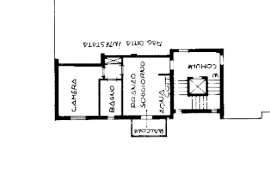 Two-room apartment Via Della Repubblica, Cavriago - floor plans 1