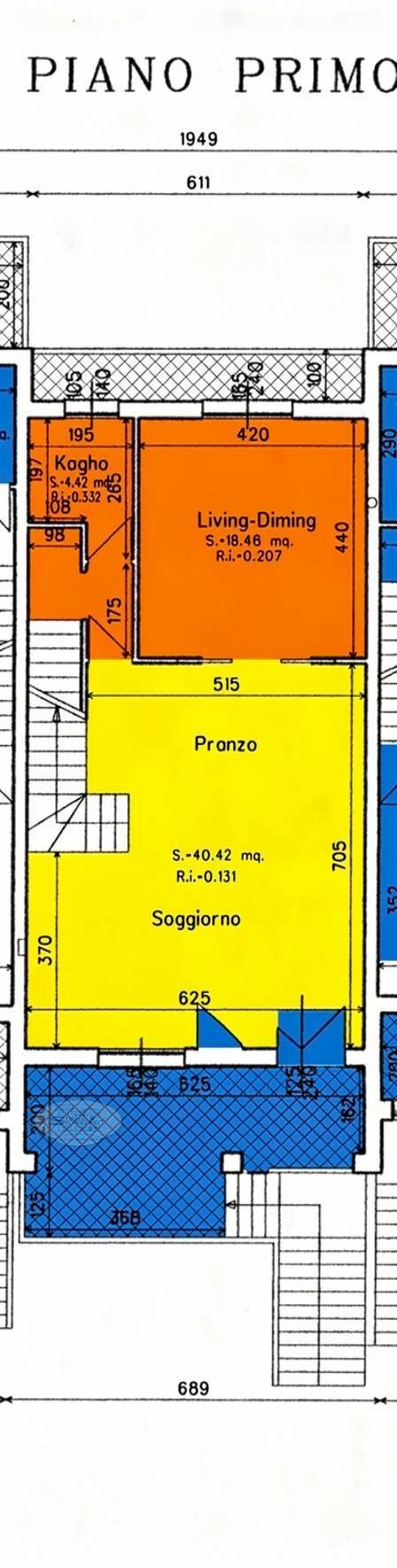 Foto 13 - Terraced Villa Formigine - floor plans 1