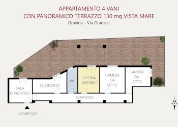 Foto 2 - Four-room apartment via Gramsci
 
40, Gravina di Catania - photo 2
