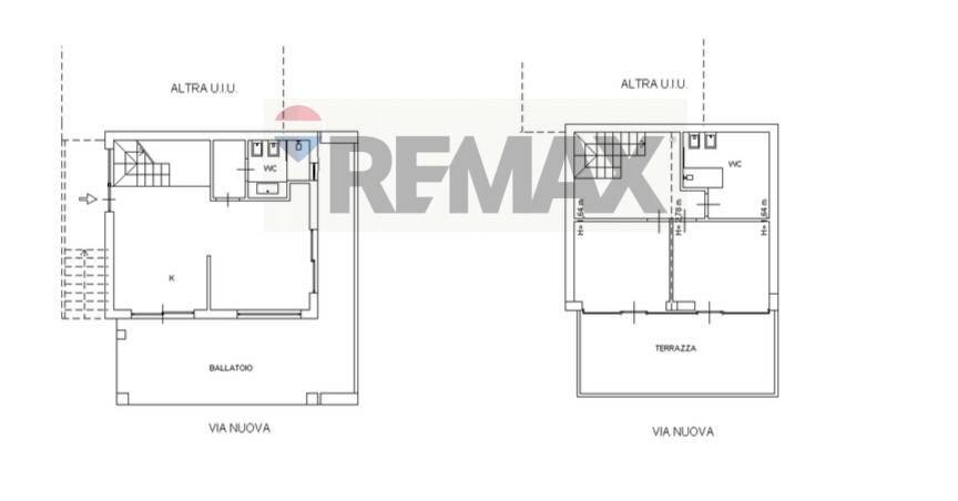 Pianta 2D - Three-room apartment Via Nuova
 
26, Acireale - floor plans 1