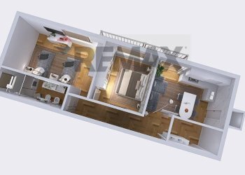 Pianta 3D - Quadrilocale via della gronda
 
86, Viareggio - foto 23