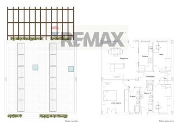 Pianta 2D - Villa a Schiera C.da Bongiovanni, Augusta - foto 10