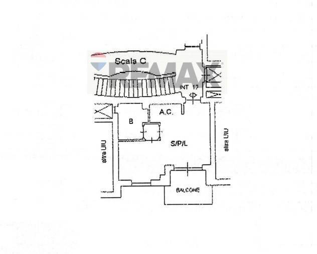 Pianta 2D - Two-room apartment Via della Maremma
 
155, Roma - floor plans 1