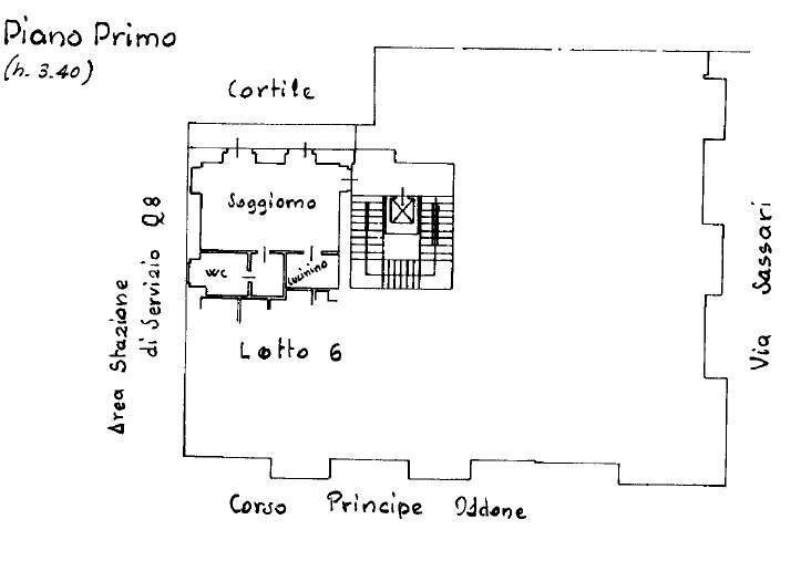 Appartamento Torino - planimetria 1