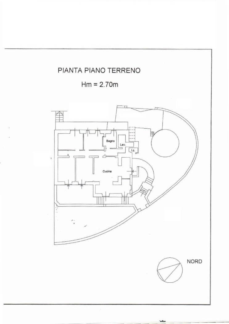 Appartamento via Privata del Parco Casana, Rapallo - planimetria 1