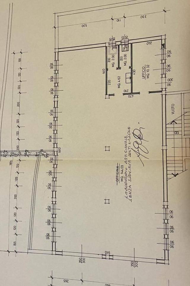 Magazzino via Giovanni Pascoli, Trescore Balneario - planimetria 1