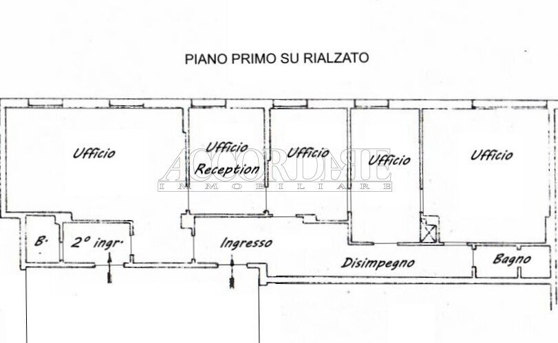 PIANTA.jpg - Office Via Altinate 52, Padova - floor plans 1