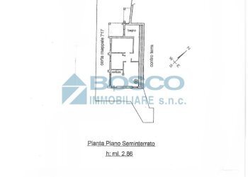 pianta piano seminterrato - Casa indipendente Via XX Gennaio 1945, La Spezia - foto 27