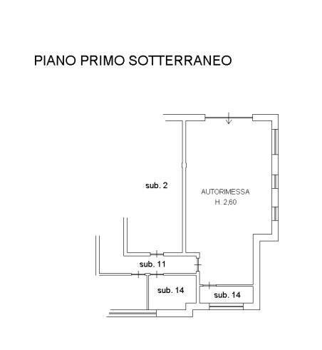 Attico via Alessandro Manzoni, 26, Mondovì - planimetria 1