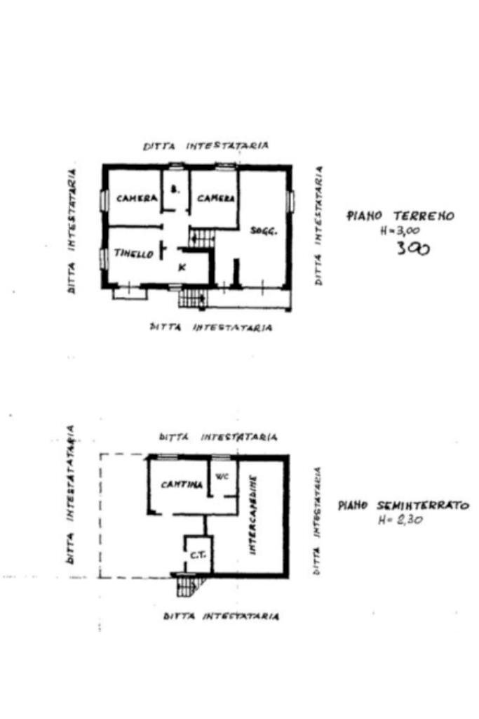 Villa Via Cristoforo Colombo, Poirino - floor plans 1