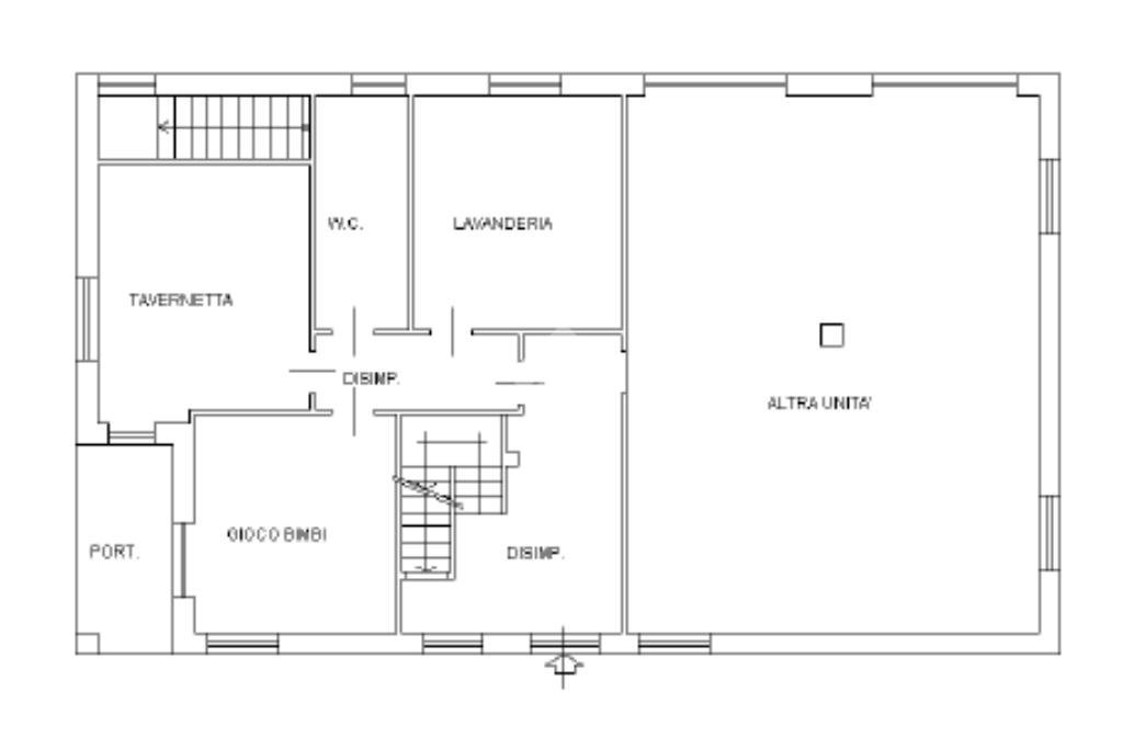 Villa Via S. Rocco, Villarbasse - floor plans 1
