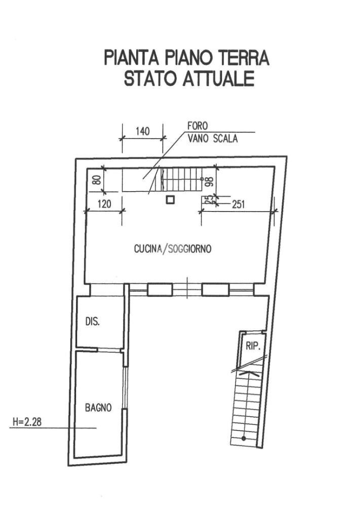 Casa semi indipendente Via trento, Castagnole Piemonte - planimetria 1