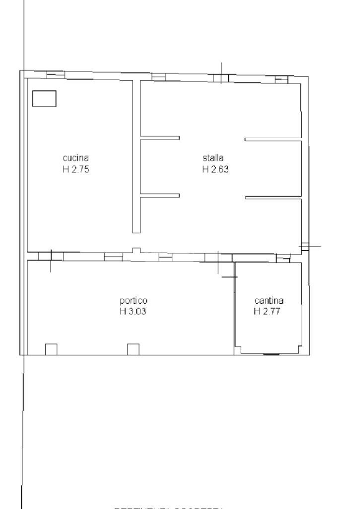 Three-room apartment Via Ranto I, Gatteo - floor plans 1