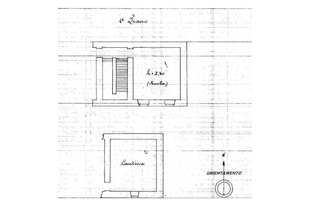 Rustic Via Roccapiatta, Prarostino - floor plans 1