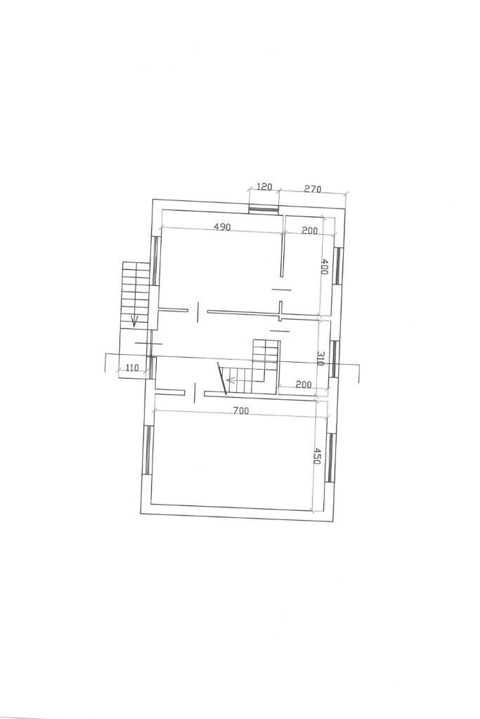 Casa indipendente Vicolo conto, San Giusto Canavese - planimetria 1