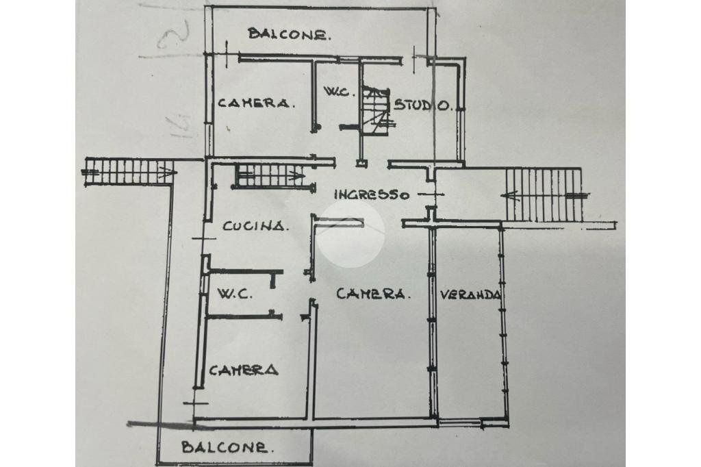 Villa Via pinarella, Cervia - planimetria 1