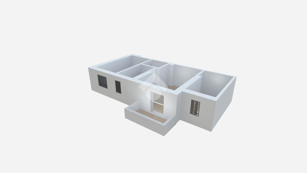 Trilocale Viale Sarca, Milano (zona Bicocca) - planimetria 1