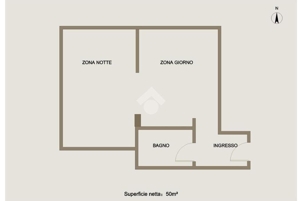Bilocale Via Cumiana, Torino (zona San Paolo) - planimetria 1
