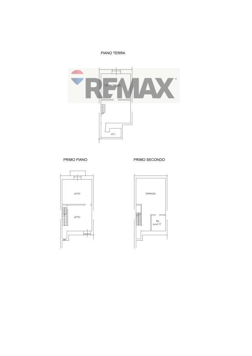 Pianta 2D - Appartamento Matera - planimetria 1